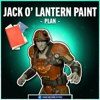 JACK O LANTERN COMBAT ARMOR PAINT [PLAN]