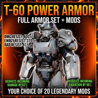 T-60 POWER ARMOR SET + MODS