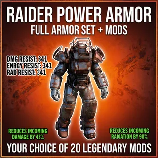 RAIDER POWER ARMOR SET + MODS