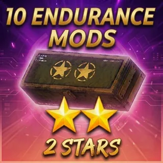 ENDURANCE 2-STAR MODS (10X)