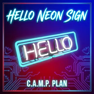 HELLO NEON SIGN [PLAN]
