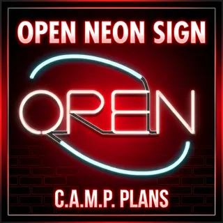 OPEN NEON SIGN [PLAN]