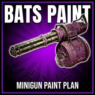 BATS MINIGUN PAINT [PLAN]
