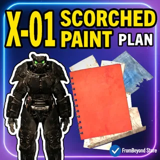 X-01 SCORCHED PAINT POWER ARMOR PLAN