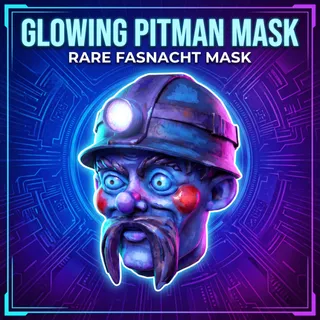 GLOWING PITMAN FASNACHT MASK