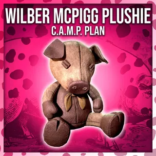 WILBER MCPIGG PLUSHIE [PLAN]