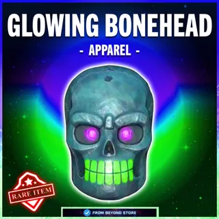 GLOWING BONEHEAD FASNACHT MASK