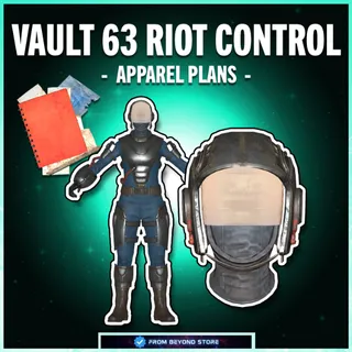 VAULT 63 RIOT CONTROL APPARELS [PLAN]
