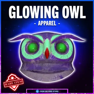 GLOWING OWL FASNACHT MASK