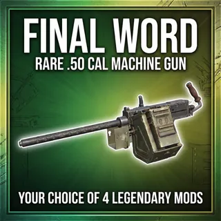 FINAL WORD