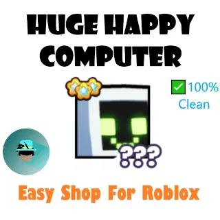 HUGE HAPPY COMPUTER  PET SIM 99