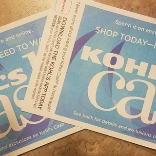 $10,00 Kohl's Cash Code