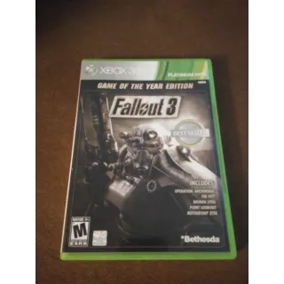 Fallout 3 Game of the Year Edition