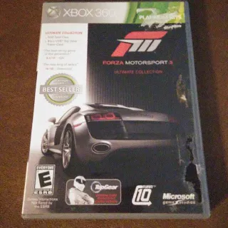Forza Motorsport 3 Ultimate Collection Platinum Hits