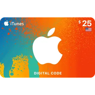 $25.00 USD Apple