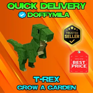 GROW A GARDEN T-REX