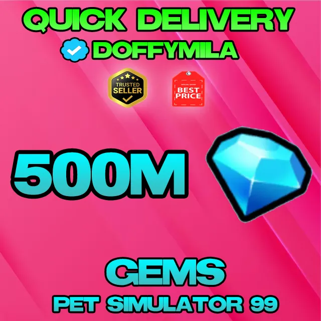 PS99 GEMS - Roblox Game Items - Gameflip