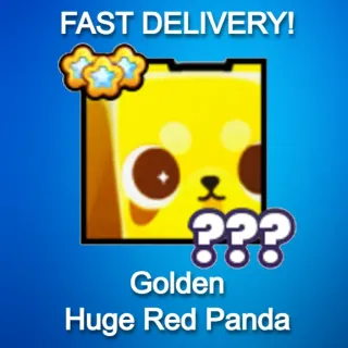 Golden Huge Red Panda