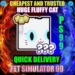 PS 99 Huge Fluffy Cat