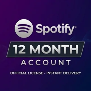 Spotify 12 Months ⚡️INSTANT DELIVERY⚡️