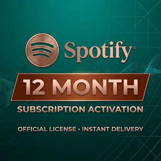 Spotify 12 Months ⚡️ INSTANT DELIVERY⚡️