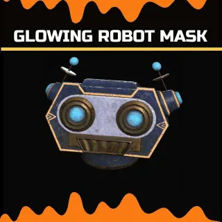 Glowing Robot Mask