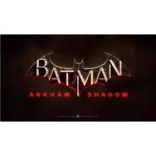 Batman: Arkham Shadow [VR meta Quest]