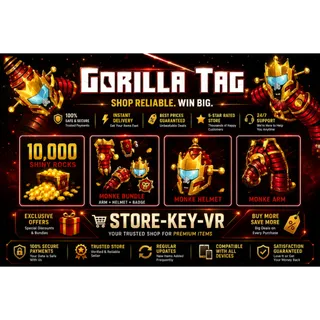 GORILLA TAG: Zipp Zelmut Bundle [Meta Quest key]