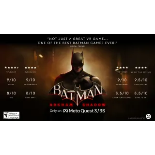 Batman: Arkham Shadow [VR meta Quest]