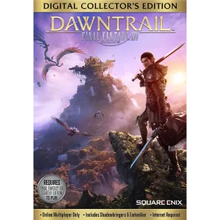 Final Fantasy XIV - Dawntrail :Collector's Edition US PC Mog Station CD Key 