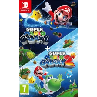 Super Mario Galaxy + Super Mario Galaxy 2 Nintendo Switch 2 - Switch Secondaire account