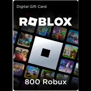 800 ROBLOX GIFT CARD GLOBAL