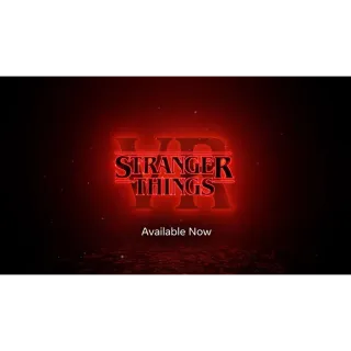 Stranger Things VR [Meta Quest]