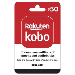 $50.00 Kobo Gift Card