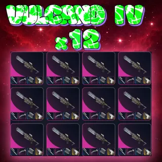 Arc Raiders x12 Vulcano IV - Full Attachments