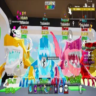 Steal The Brainrot Aqua Tralaledon 1.1B