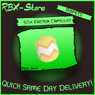 50x Easter Capsules | Ropets