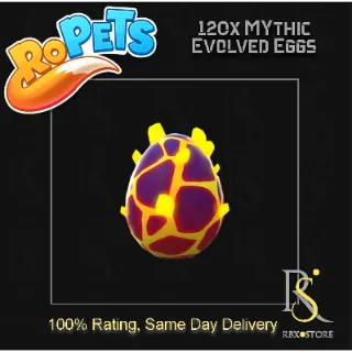 120x Mythical Evolved Eggs
