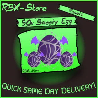 Ropets 50x Spooky Eggs