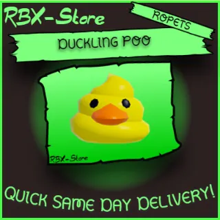 Duckling Poo | Ropets