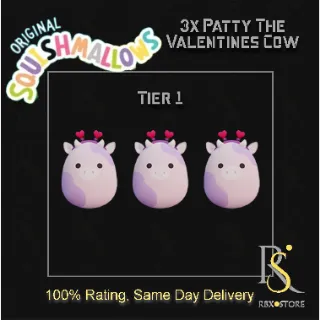 3x Patty the valentines Cow | Tier 1