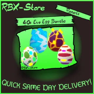 Ropets 40x Evolved Egg Bundle