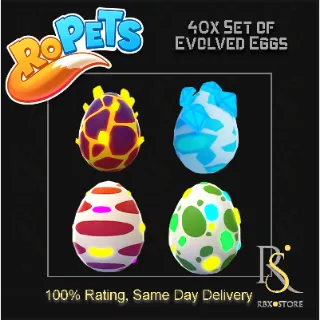 40x Set of Evolved Eggs