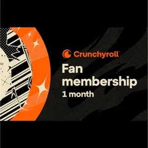 $7.99 Crunchyroll 1 Month Fan Membership (Instant Delivery USA)