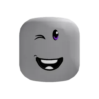 Purple Wistful wink