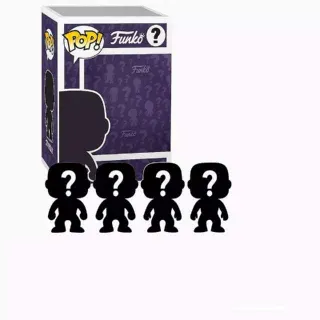 PACK of 4 Surprise Mystery Funko POP! (BONUS Jumbo Funko POP!)