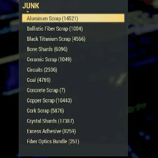Complete Junk Set (BEST OFFER)