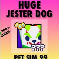 Huge Jester Dog