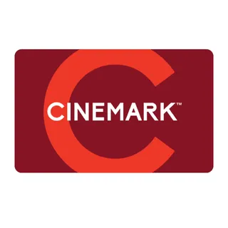 $25.00 USD Cinemark Gift Card