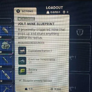 Jolt Mine Blueprint